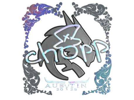 Sticker | chopper (Holo) | Austin 2025