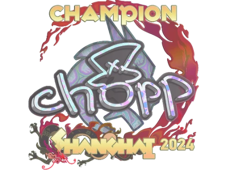 Sticker | chopper (Holo, Champion) | Shanghai 2024