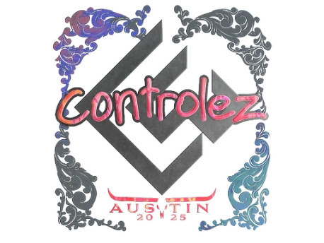 Sticker | controlez (Holo) | Austin 2025