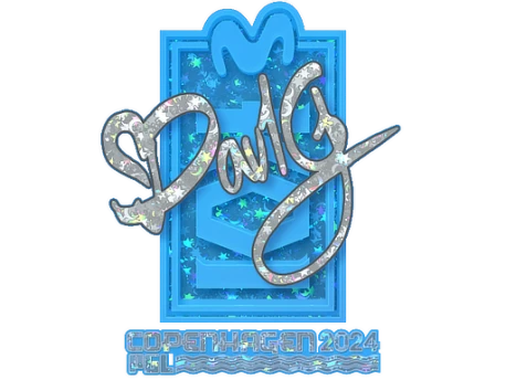Sticker | dav1g (Glitter) | Copenhagen 2024