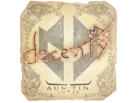Sticker | decenty | Austin 2025