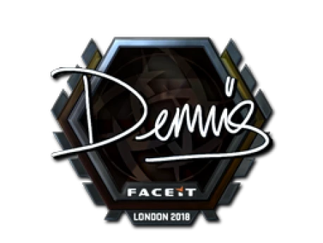 Sticker | dennis (Foil) | London 2018