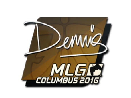 Наклейка | dennis | MLG Columbus 2016