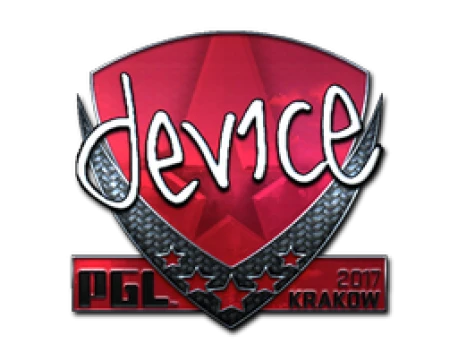 Sticker | device (Foil) | Krakow 2017
