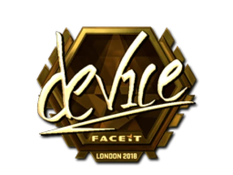 Sticker | device (Gold) | London 2018