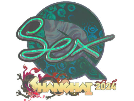 Sticker | dexter (Holo) | Shanghai 2024