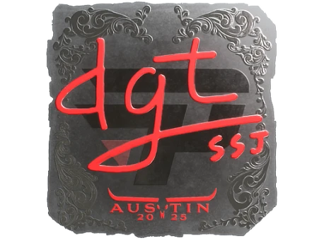 Sticker | dgt (Foil) | Austin 2025
