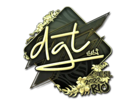Sticker | dgt (Gold) | Rio 2022