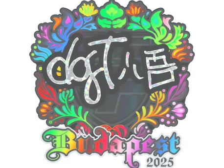 Sticker | dgt (Holo) | Budapest 2025