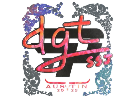 Sticker | dgt | Austin 2025 () CS2 (CS:GO) | Price on Market CS:GO