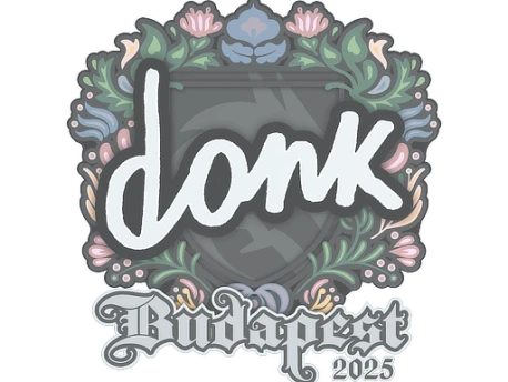 Sticker | donk | Budapest 2025