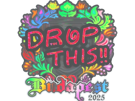 Sticker | drop (Holo) | Budapest 2025