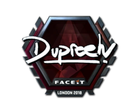 Sticker | dupreeh (Foil) | London 2018