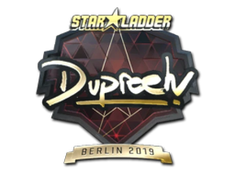 Sticker | dupreeh (Gold) | Berlin 2019