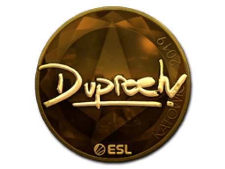 Sticker | dupreeh (Gold) | Katowice 2019