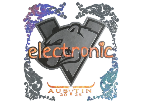 Sticker | electronic (Holo) | Austin 2025