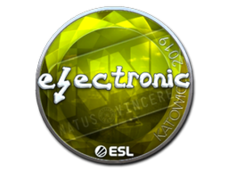 Sticker | electronic (Foil) | Katowice 2019