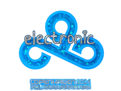 Sticker | electronic (Glitter) | Copenhagen 2024