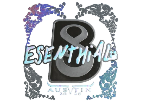Sticker | esenthial (Holo) | Austin 2025