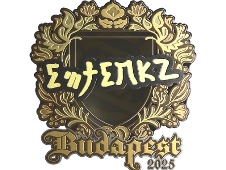 Sticker | ewjerkz (Gold) | Budapest 2025