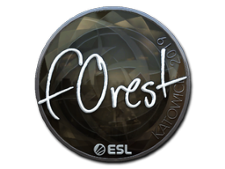 Sticker | f0rest (Foil) | Katowice 2019