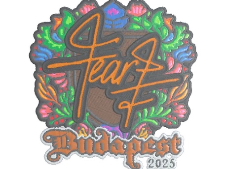Sticker | fEAR (Embroidered) | Budapest 2025