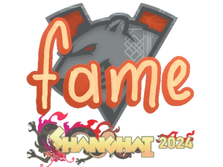 Sticker | fame | Shanghai 2024