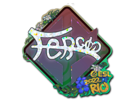 Sticker | fer (Glitter) | Rio 2022