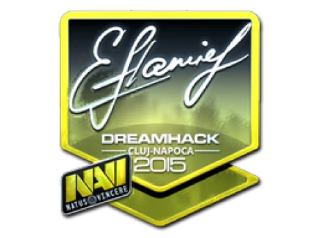 Sticker | flamie (Foil) | Cluj-Napoca 2015