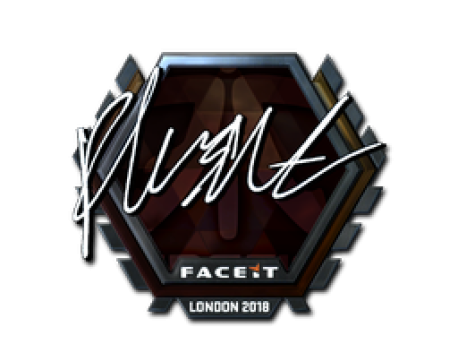 Sticker | flusha (Foil) | London 2018