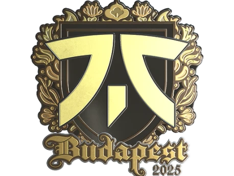Sticker | fnatic (Gold) | Budapest 2025
