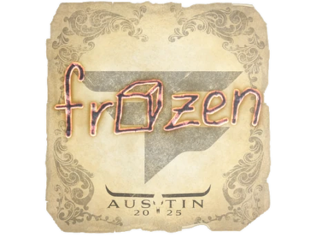 Sticker | frozen | Austin 2025