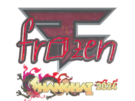 Sticker | frozen (Glitter) | Shanghai 2024