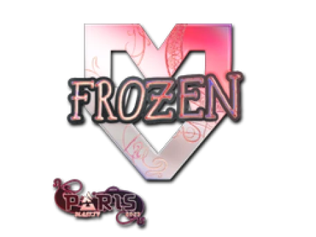 Sticker | frozen (Holo) | Paris 2023