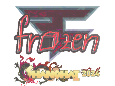 Sticker | frozen (Holo) | Shanghai 2024