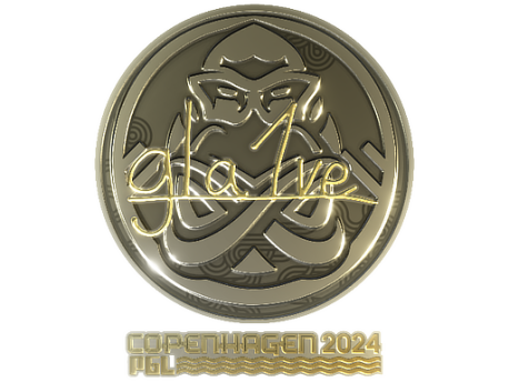 Sticker | gla1ve (Gold) | Copenhagen 2024