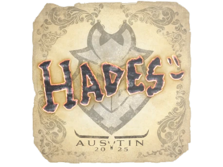 Sticker | hades | Austin 2025