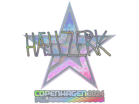 Sticker | hallzerk (Holo) | Copenhagen 2024