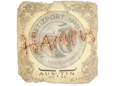Sticker | hampus | Austin 2025