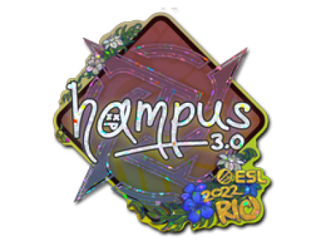Sticker | hampus (Glitter) | Rio 2022
