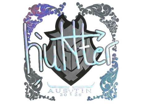 Sticker | huNter- (Holo) | Austin 2025