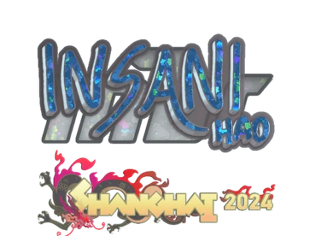 Sticker | insani (Glitter) | Shanghai 2024