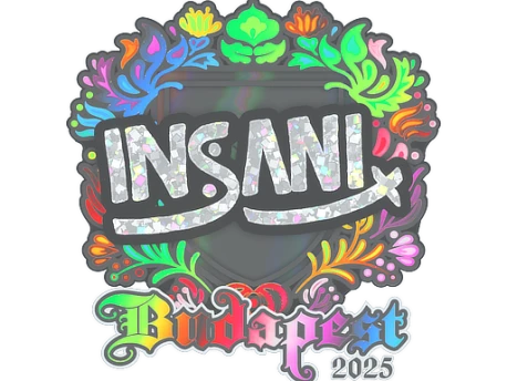 Sticker | insani (Holo) | Budapest 2025