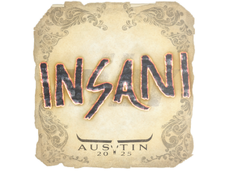 Sticker | insani | Austin 2025