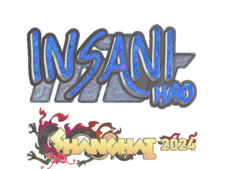Sticker | insani (Holo) | Shanghai 2024