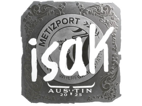 Sticker | isak (Foil) | Austin 2025