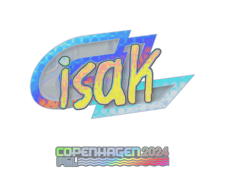 Sticker | isak (Holo) | Copenhagen 2024