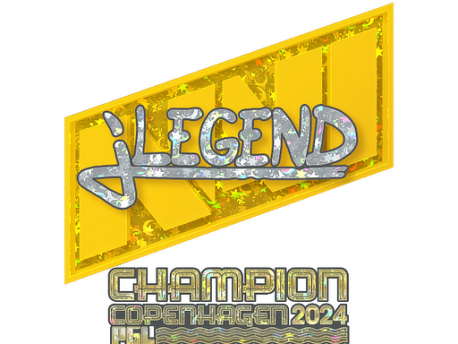 Sticker | jL (Glitter, Champion) | Copenhagen 2024