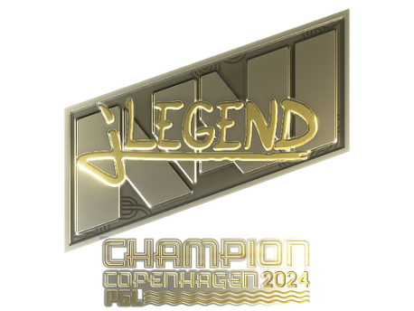 Sticker | jL (Gold, Champion) | Copenhagen 2024