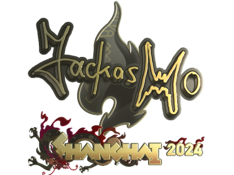 Sticker | jackasmo (Gold) | Shanghai 2024